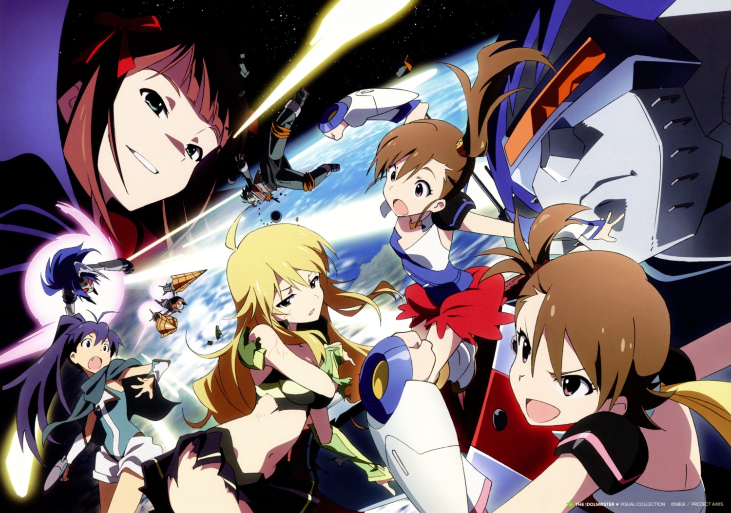 akizuki_ritsuko, amami_haruka, amemiya_akira, futami_ami, futami_mami, ganaha_hibiki, hagiwara_yukiho, hoshii_miki, kisaragi_chihaya, miura_azusa, the_idolm@ster, torn_clothes