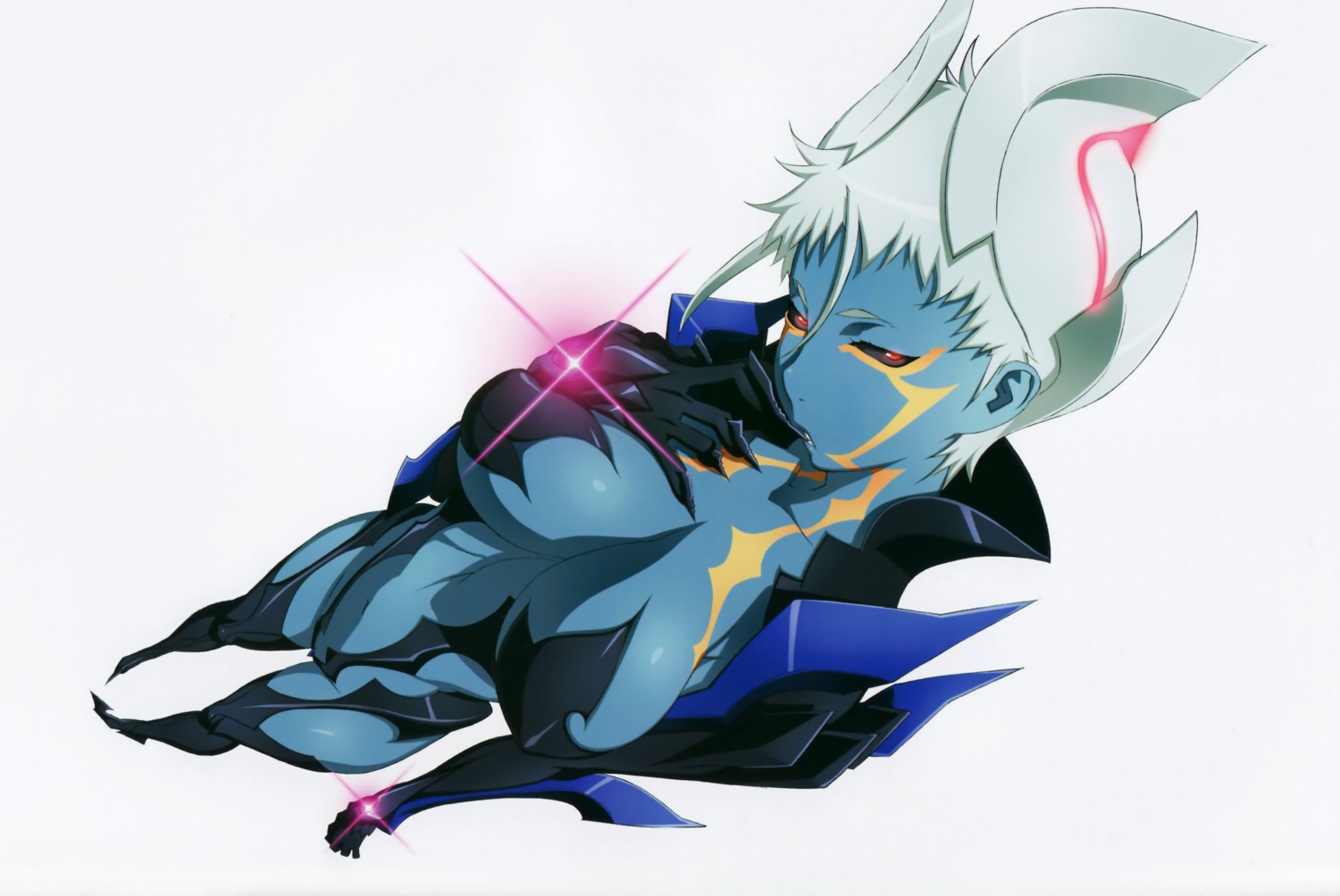 asagi, cleavage, uno_makoto, witchblade
