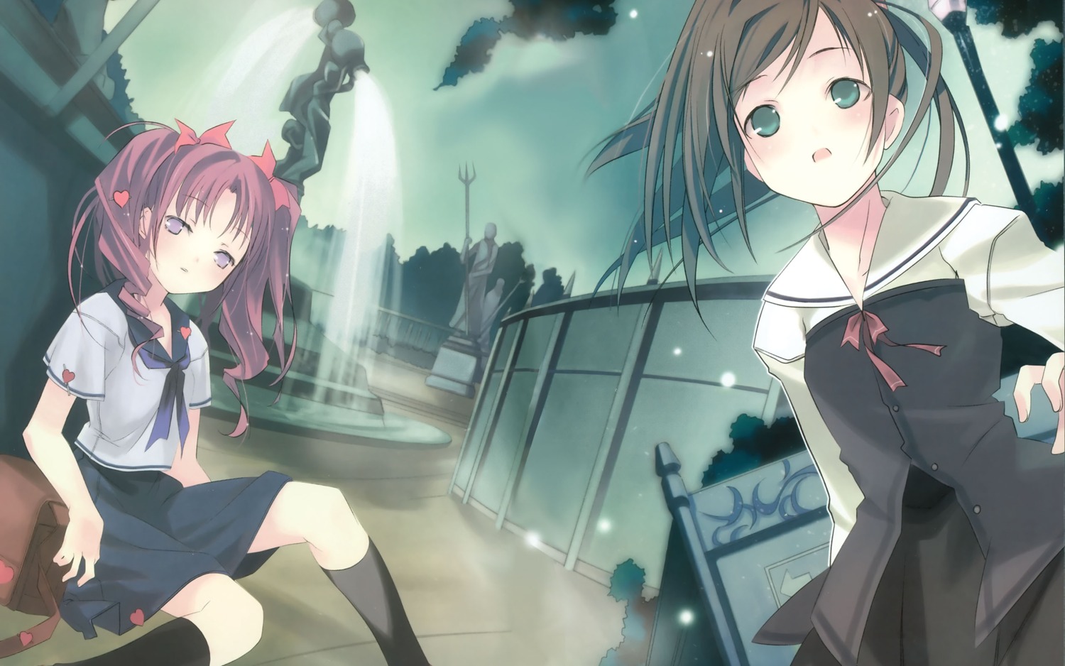 arisu_ichinokuro, horiuchi_erii, mushi_uta, ruroo, seifuku