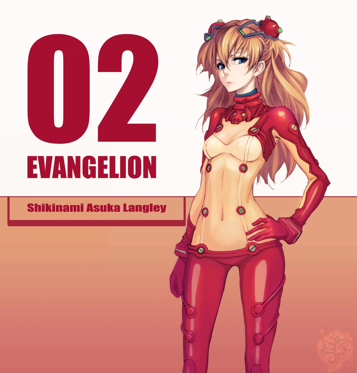bodysuit, jpeg_artifacts, ljs35794, neon_genesis_evangelion, souryuu_asuka_langley