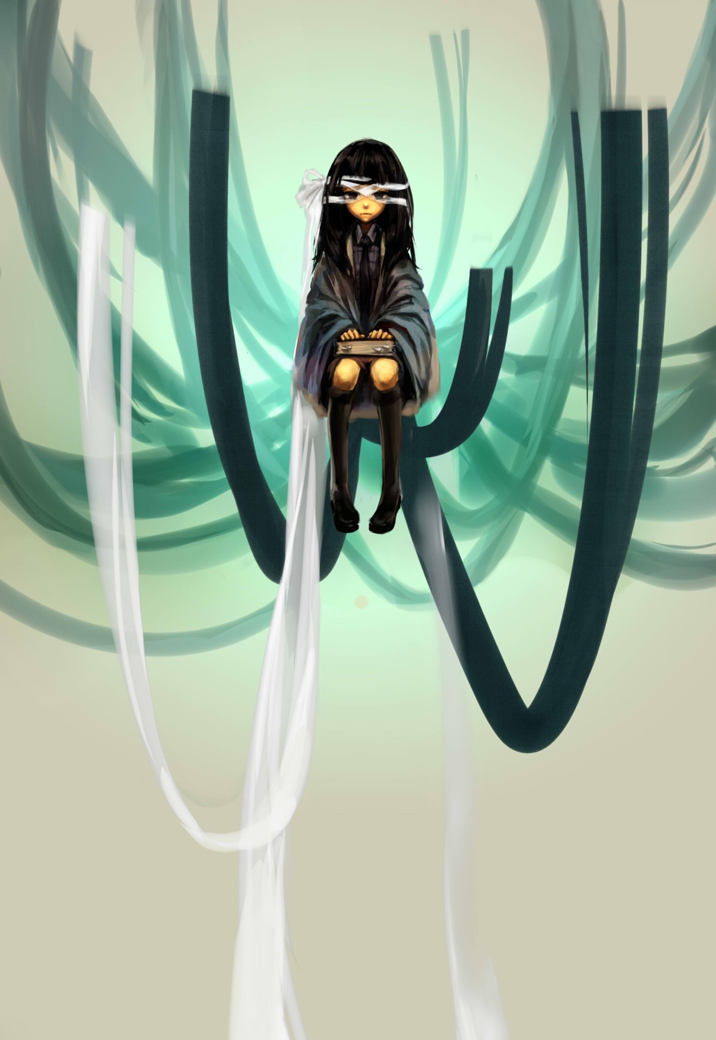 bandages, h2so4kancel, jpeg_artifacts, pixiv_fantasia