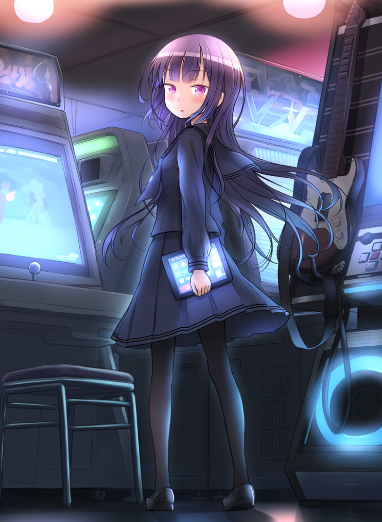kuinji_51go, pantyhose, seifuku