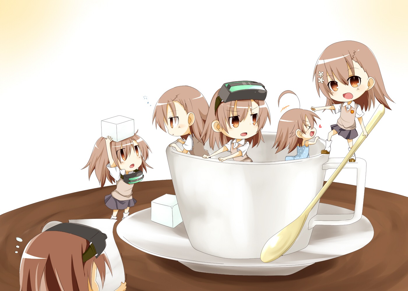 chibi, last_order, misaka_imouto, misaka_mikoto, rubyx, seifuku, toaru_kagaku_no_railgun, toaru_majutsu_no_index