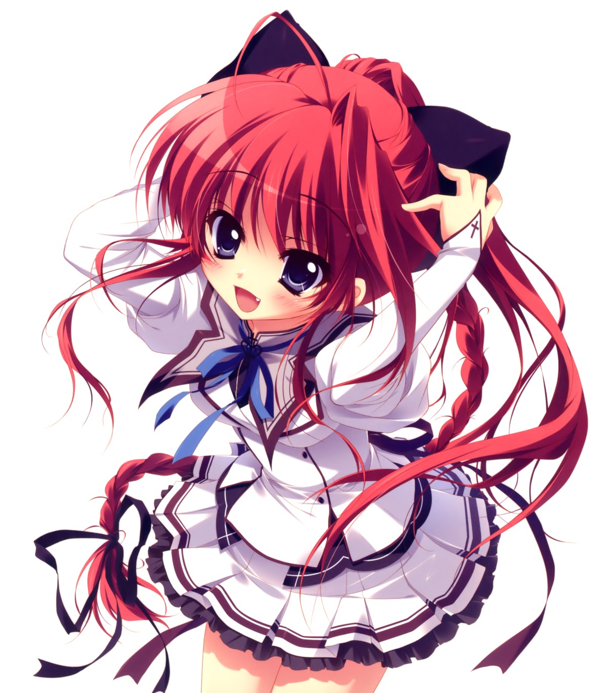 inui_sana, izumi_tsubasu, mashiroiro_symphony, seifuku