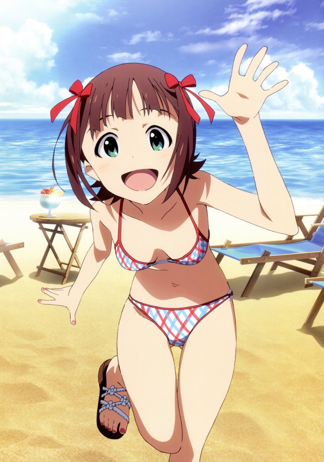 akai_toshifumi, amami_haruka, bikini, cleavage, swimsuits, the_idolm@ster