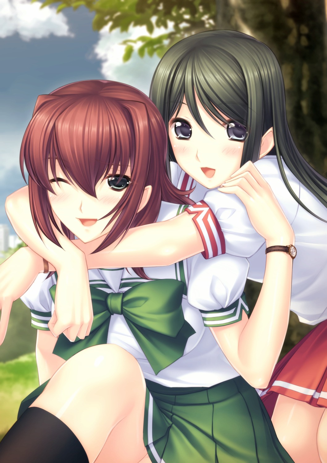 age_(studio), kazama_touko, kimi_ga_ita_kisetsu, munakata_misae, seifuku