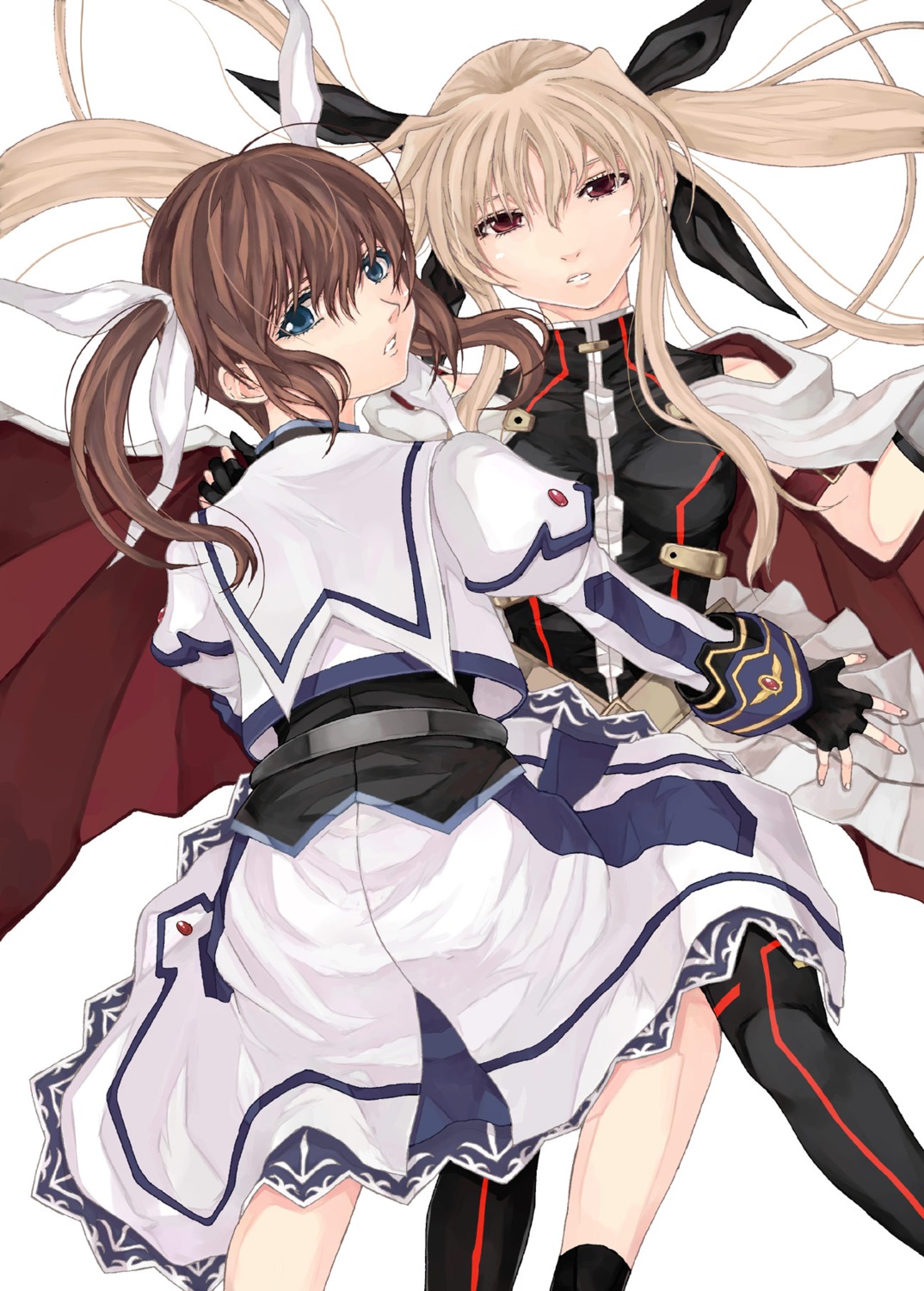 fate_testarossa, mahou_shoujo_lyrical_nanoha, raid_slash, takamachi_nanoha