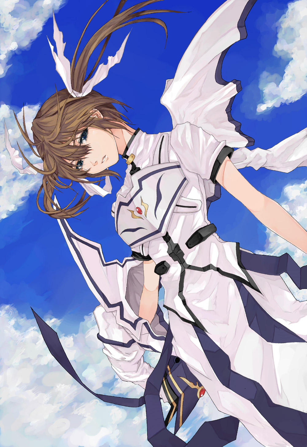 mahou_shoujo_lyrical_nanoha, raid_slash, takamachi_nanoha