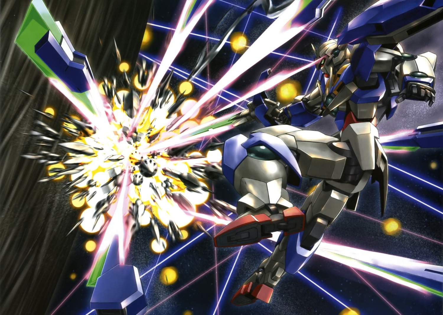 00_qan[t], gundam, gundam_00, gundam_00:_a_wakening_of_the_trailblazer, mecha