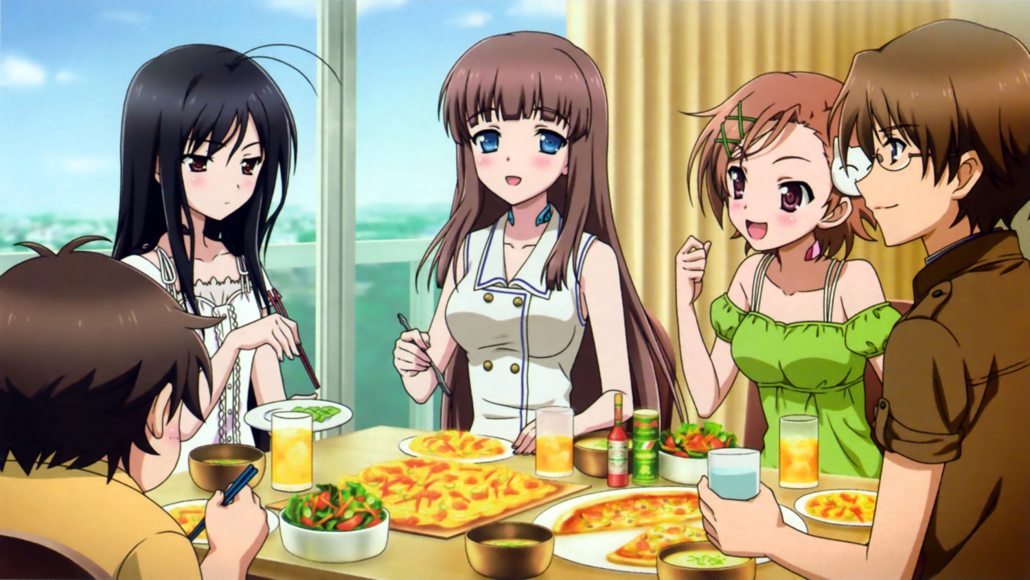 accel_world, haruyuki_arita, kurasaki_fuuko, kurashima_chiyuri, kuroba_sayuki, mayuzumi_takumu