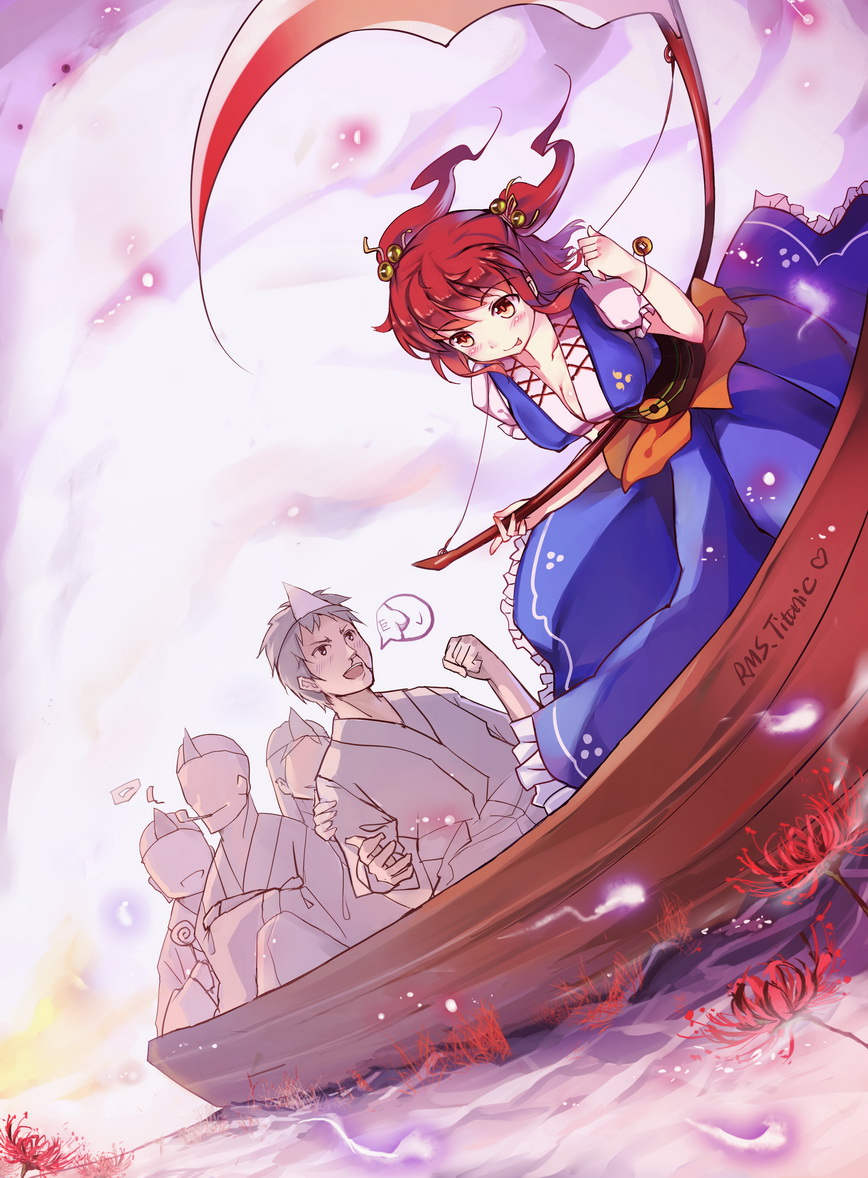 gogetu, onozuka_komachi, touhou