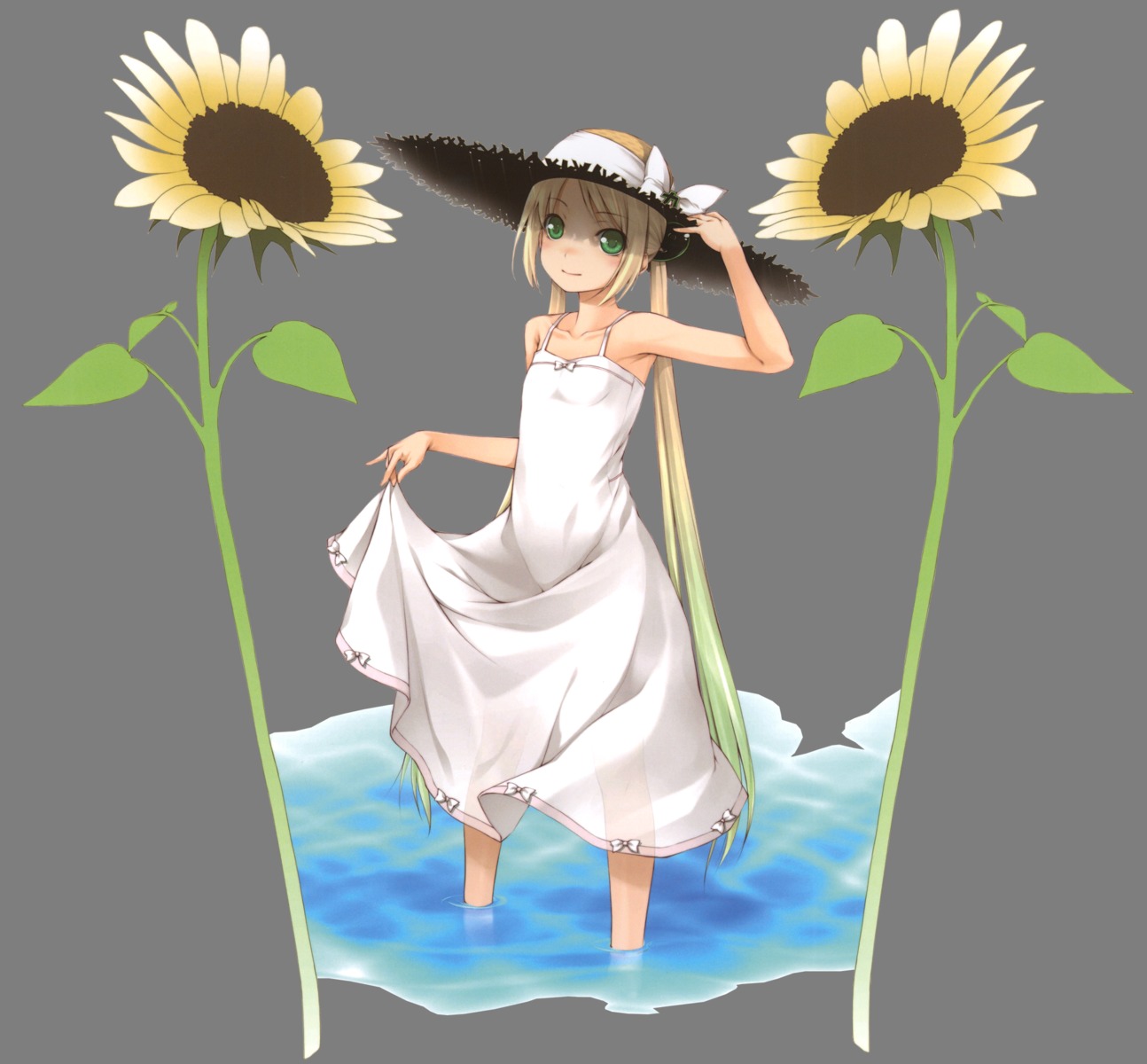 dress, ooji, summer_dress, transparent_png, tsukumo-tan