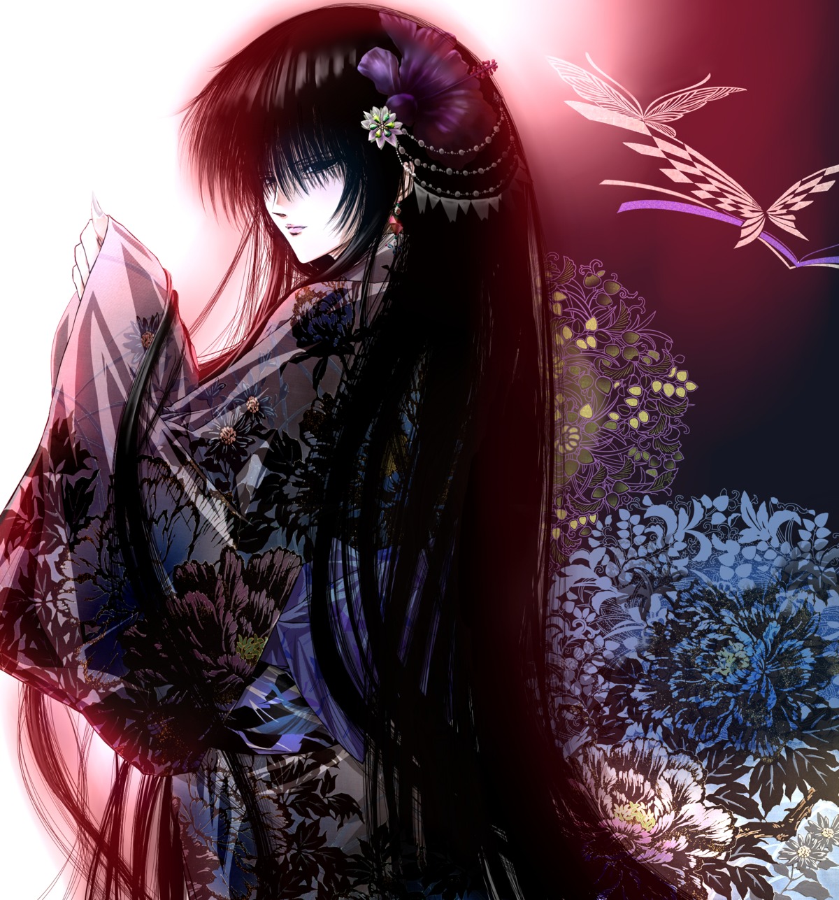 auge, hagomoro_kitsune, nurarihyon_no_mago, yukata