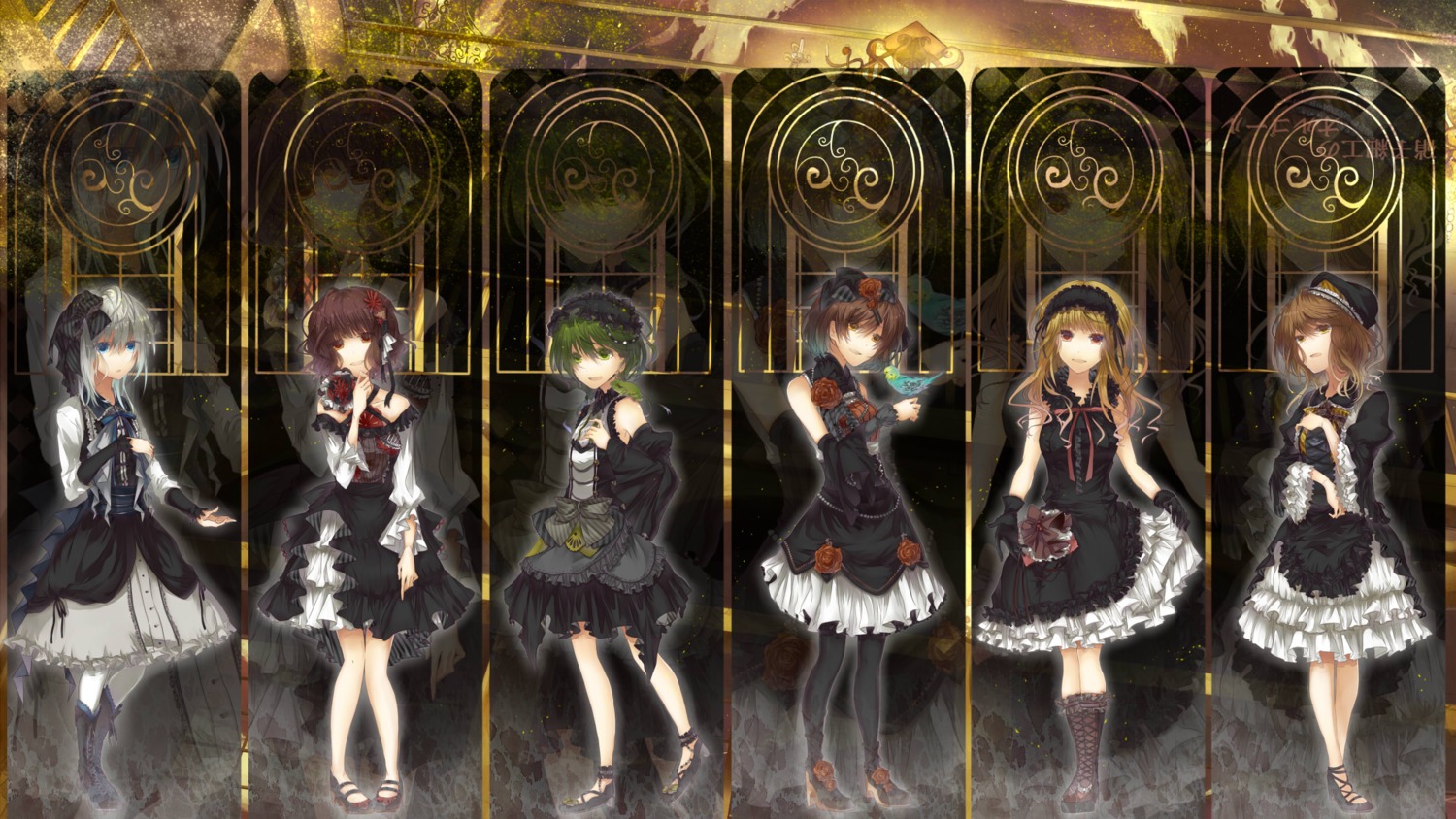 gothic_lolita, lolita_fashion, pantyhose, teigi, wallpaper
