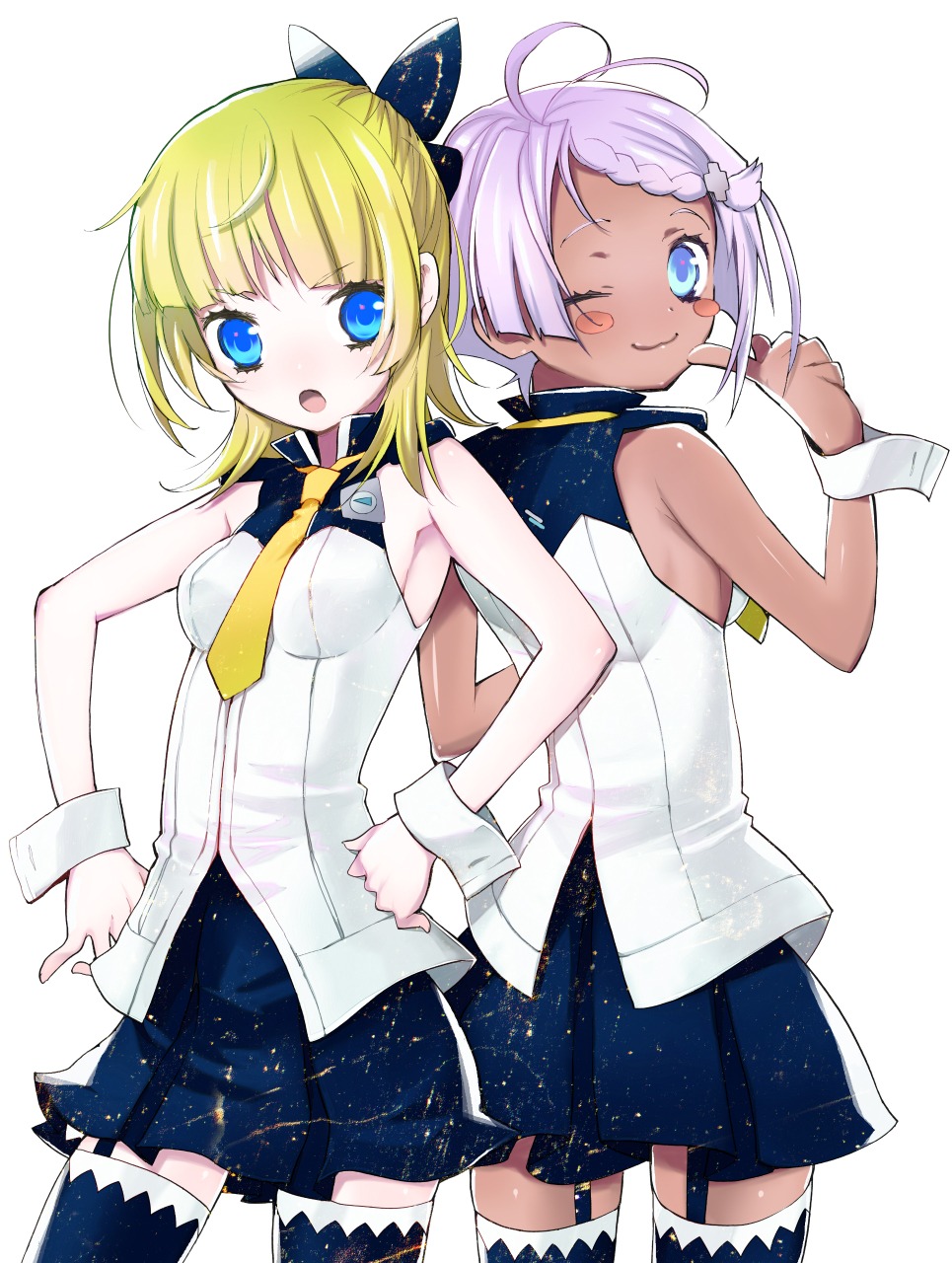 elena_peoples, eureka_seven, eureka_seven_ao, fleur_blanc, rinen, stockings, thighhighs