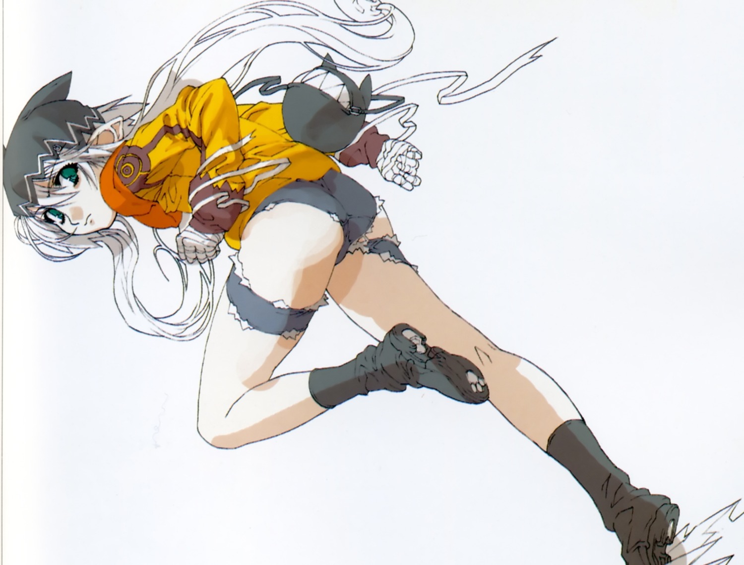 ass, elf, jingai_makyou, kaze_no_ushiro_wo_ayumumono_(kazeko), niθ, pointy_ears