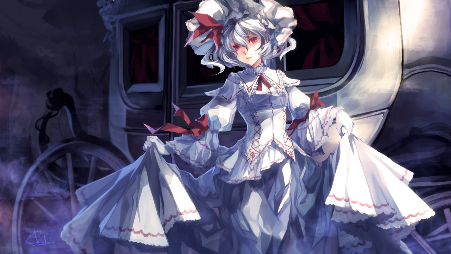 dress, remilia_scarlet, skade, touhou