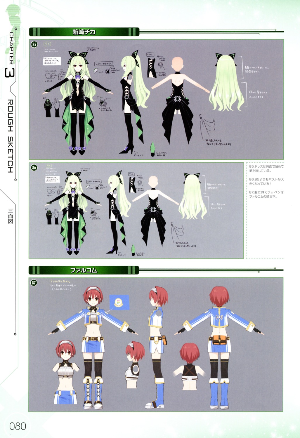 character_design, choujigen_game_neptune, choujigen_game_neptune_mk2, falcom_(choujigen_game_neptune), hakozaki_chika, tsunako