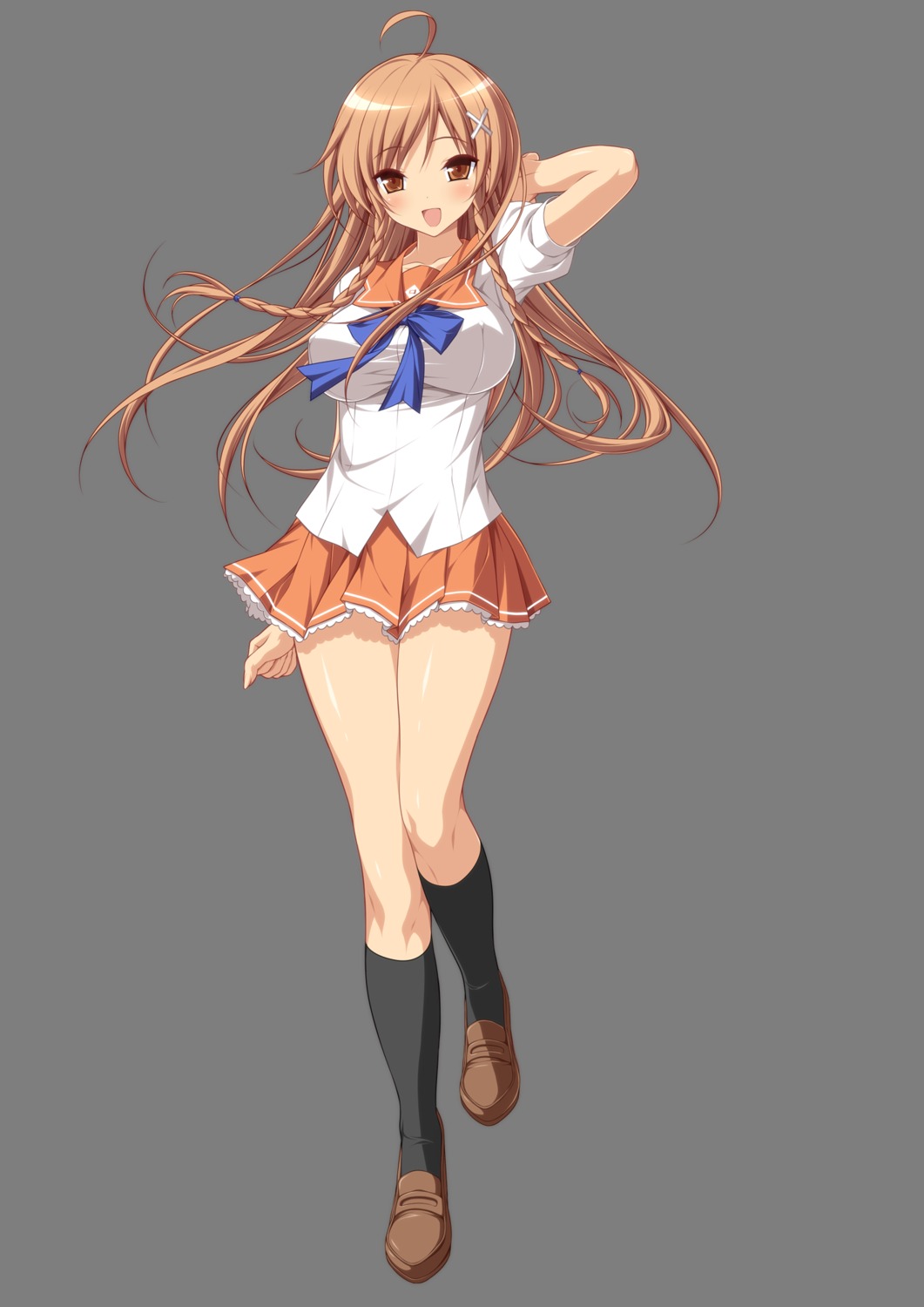 culture_japan, koku, seifuku, suenaga_mirai, transparent_png, vector_trace