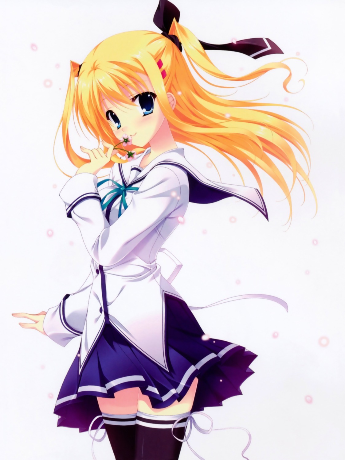circus, da_capo_(series), da_capo_iii, morizono_ricca, seifuku, tanihara_natsuki, thighhighs
