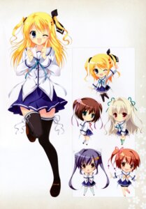 bike_shorts, chibi, circus, da_capo_(series), da_capo_iii, hinomoto_aoi, katsuragi_himeno, morizono_ricca