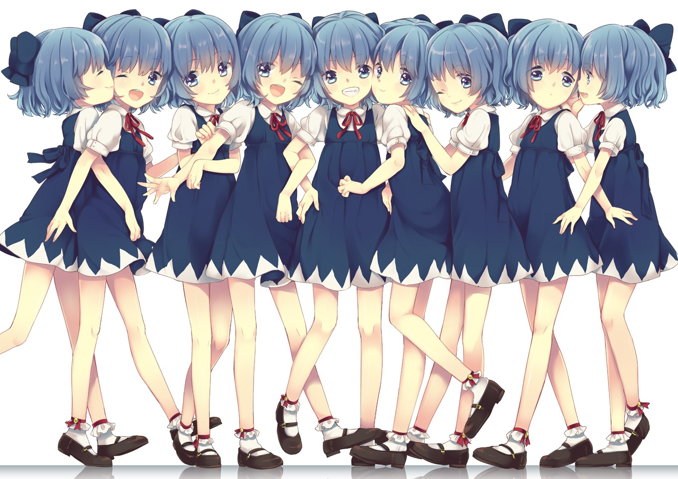 cirno, maki_(makimaki), touhou