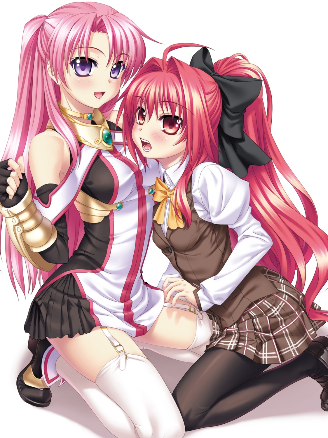 armor, catwalk, corticarte_apa_lagranges, crossover, dress, kannatsuki_noboru, maou_to_odore!, maou_to_odore!_ii