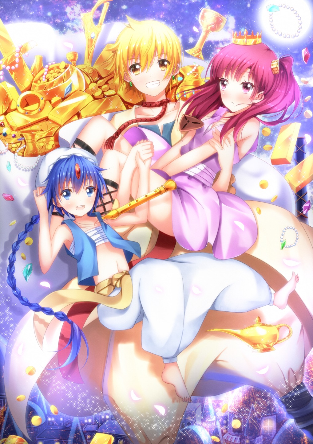 aladdin, alibaba_saluja, magi_the_labyrinth_of_magic, morgiana, swordsouls