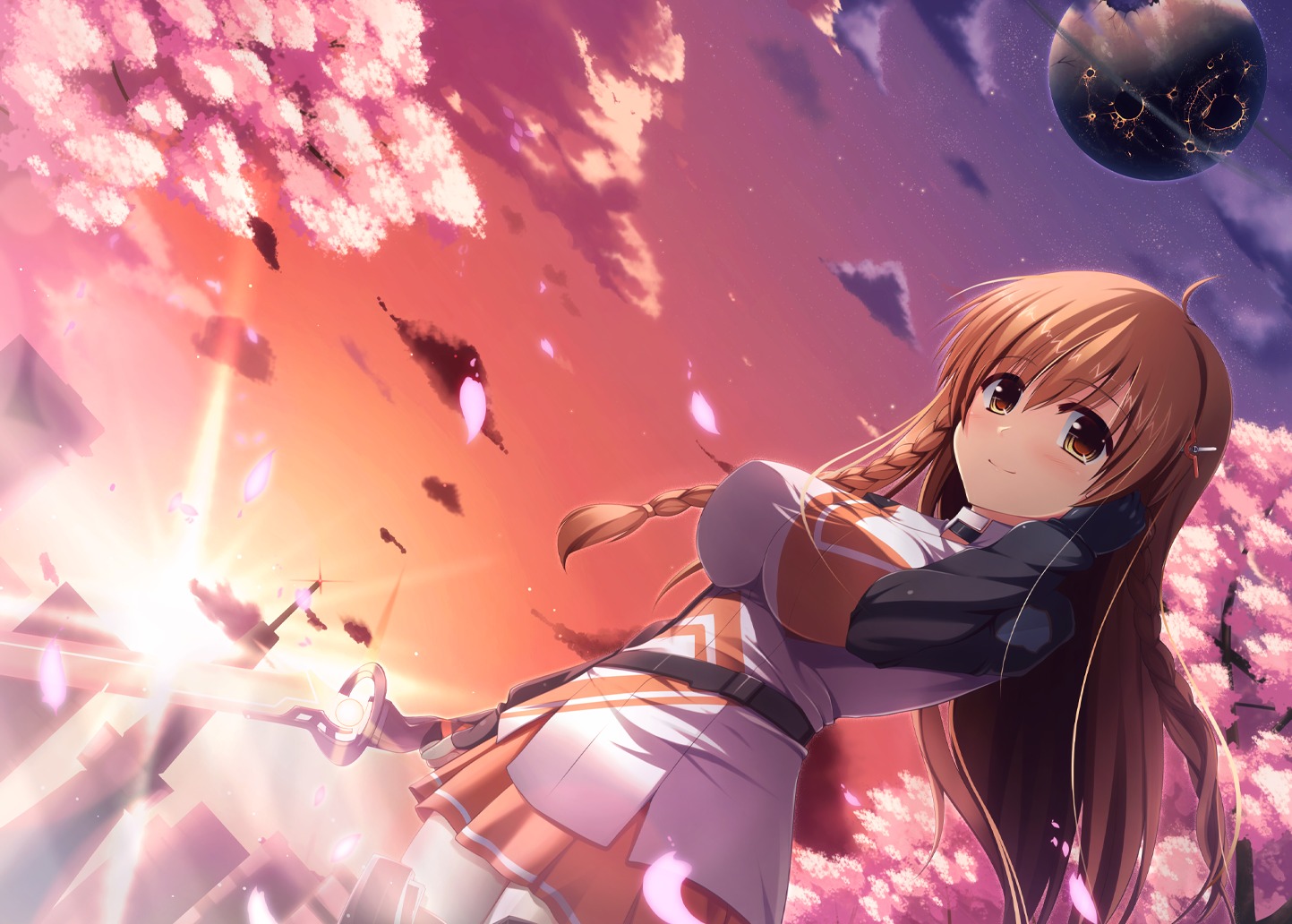 culture_japan, kitsune_neko, suenaga_mirai, sword, thighhighs