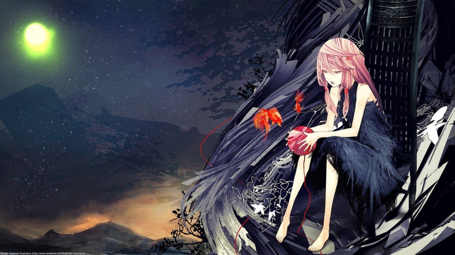dress, egoist, guilty_crown, redjuice, yuzuriha_inori