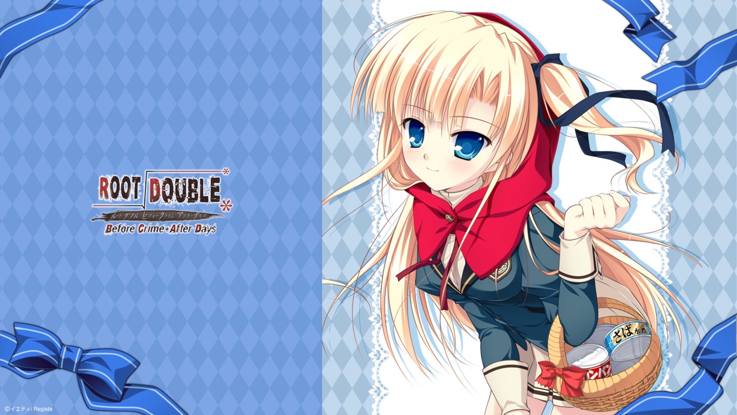 mikeou, root√double_-before_crime＊after_days-, sannomiya_louise_yui, seifuku, wallpaper, yeti