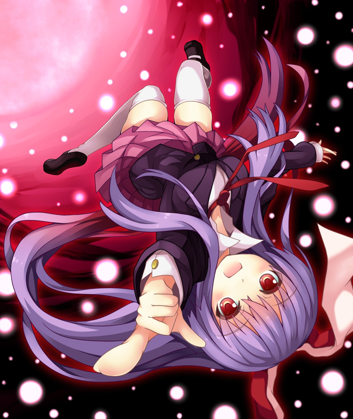 animal_ears, bunny_ears, hototogisu., reisen_udongein_inaba, thighhighs, touhou