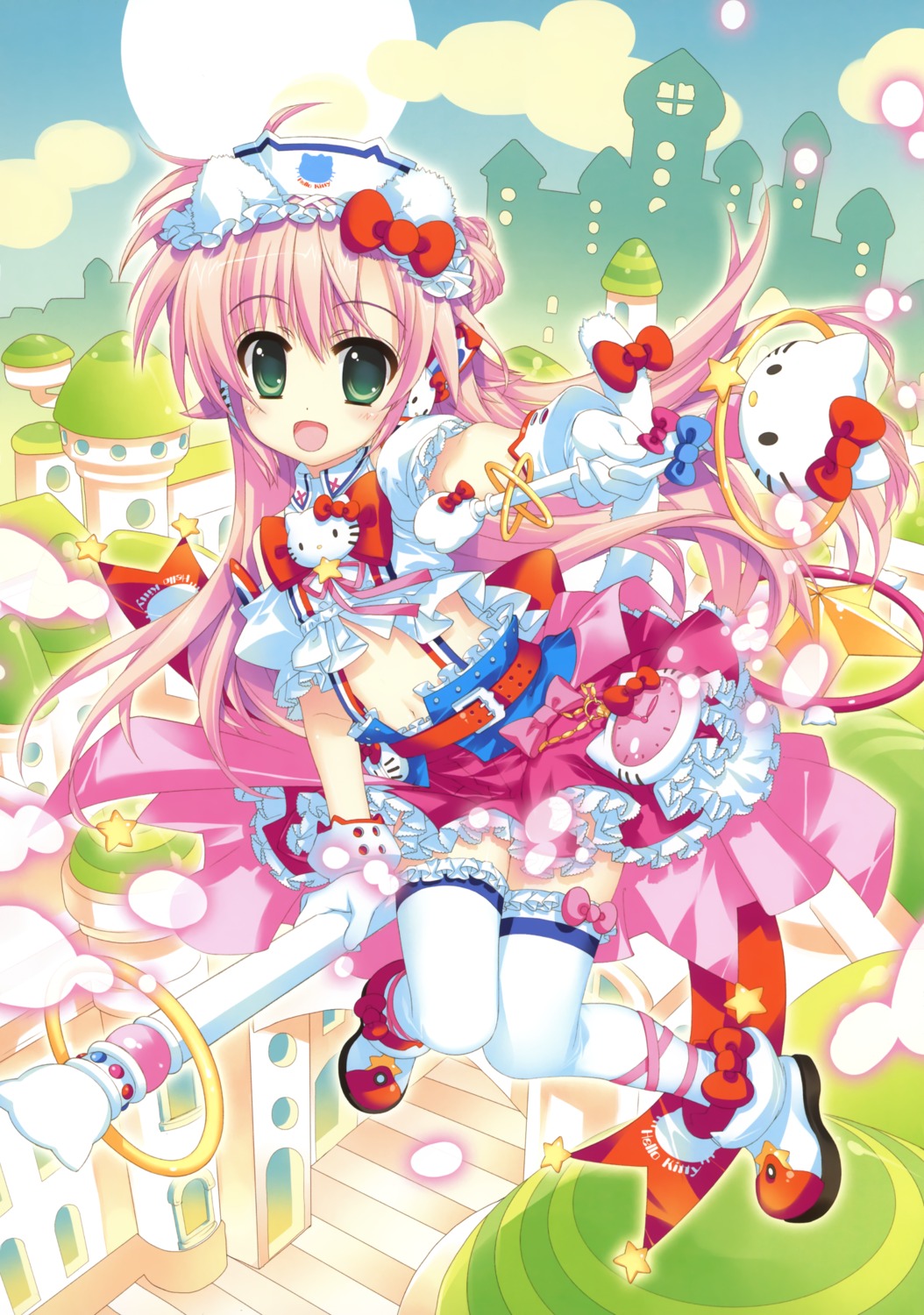 fujima_takuya, hello_kitty, hello_kitty_(sanrio), sanrio, thighhighs