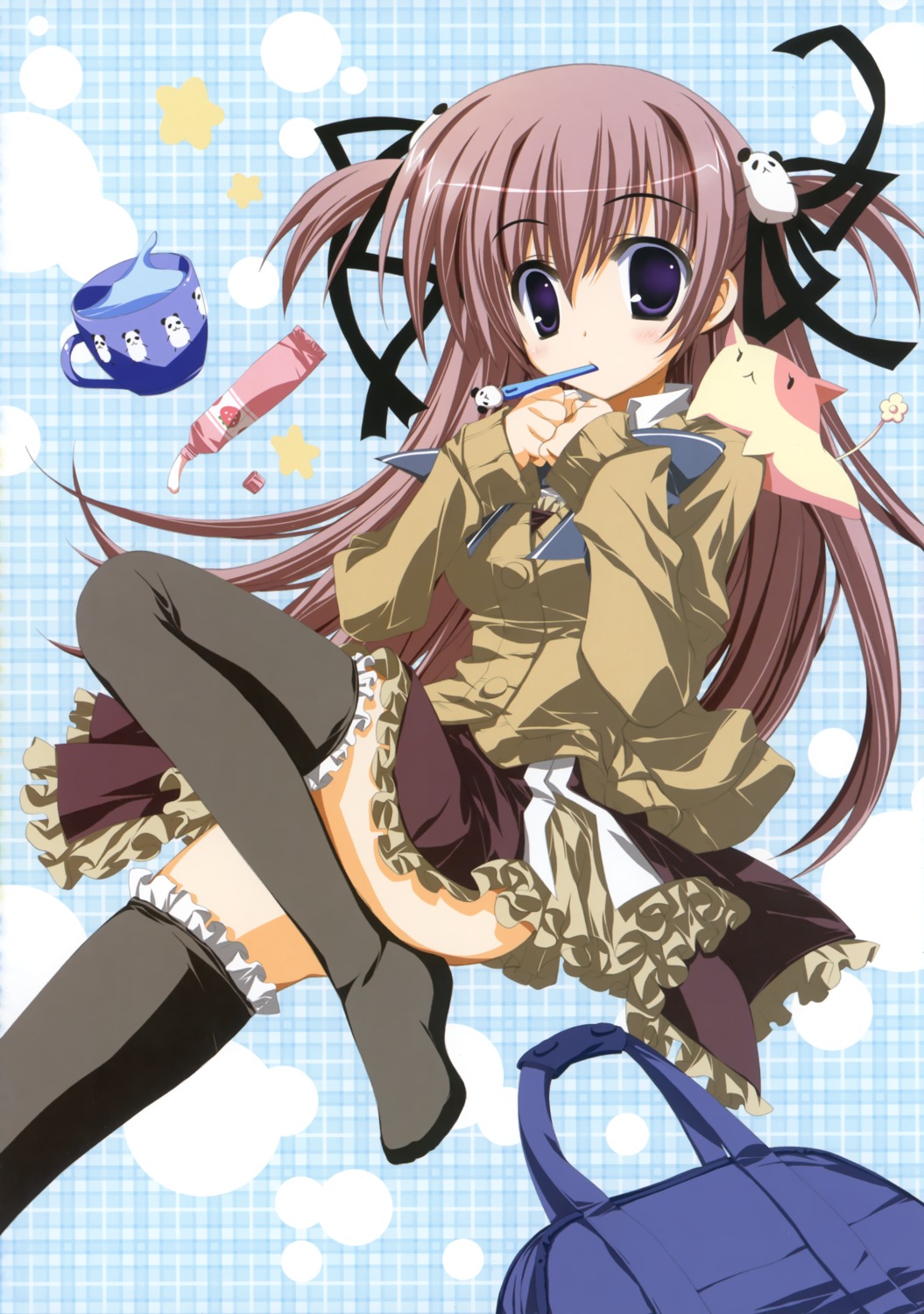 ebiten, fujima_takuya, kanamori_hakata, seifuku, thighhighs