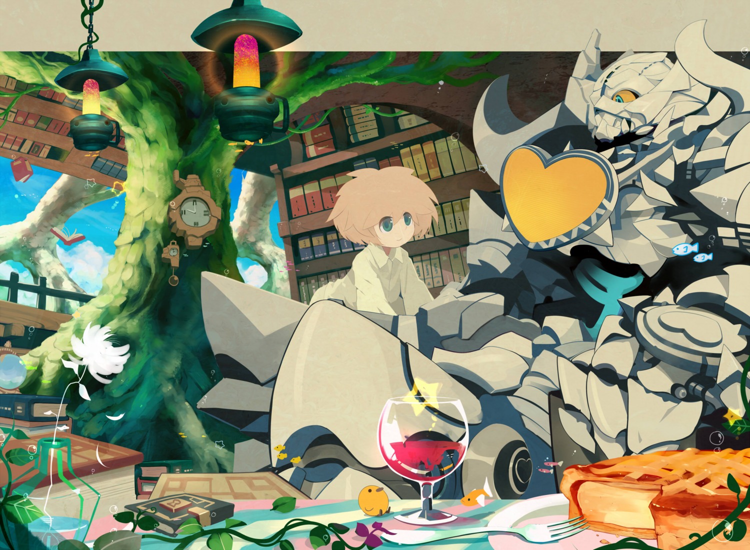 mecha, mononoke_(empty)
