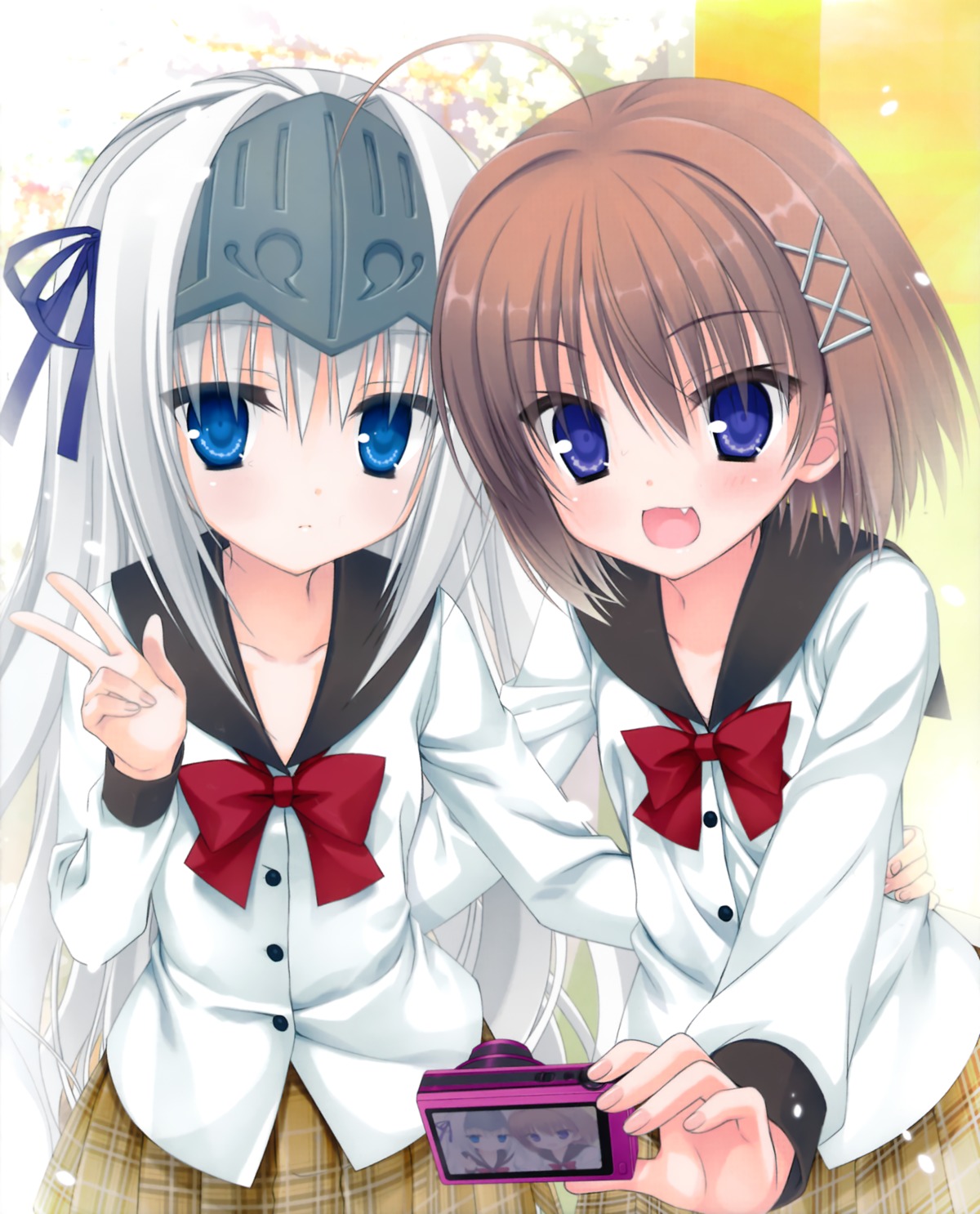 eucliwood_hellscythe, haruna_(zombie), kobuichi, kore_wa_zombie_desu_ka, muririn, seifuku