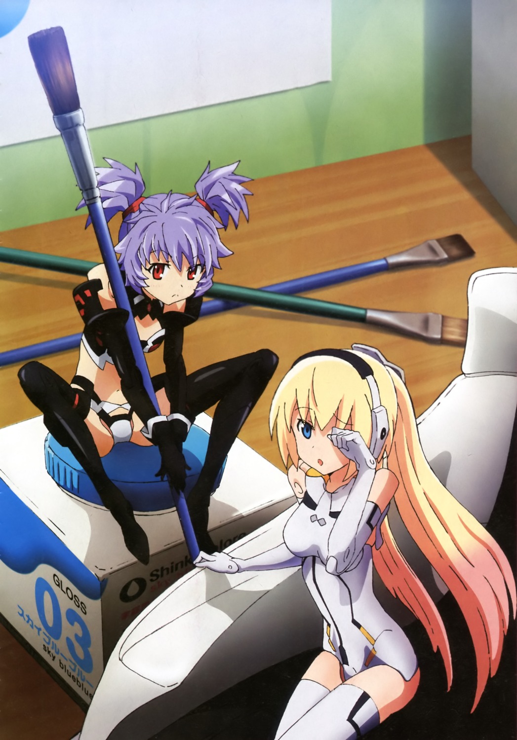 altines, ann_(busou_shinki), arnval, arnval_mk.2, bodysuit, busou_shinki, ines_(busou_shinki), tagme