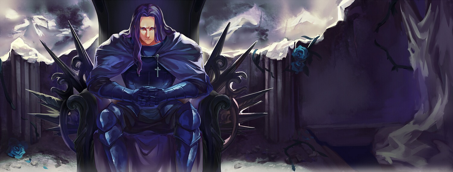 fate/stay_night, fate/zero, lancelot_(fate), male, rifsom