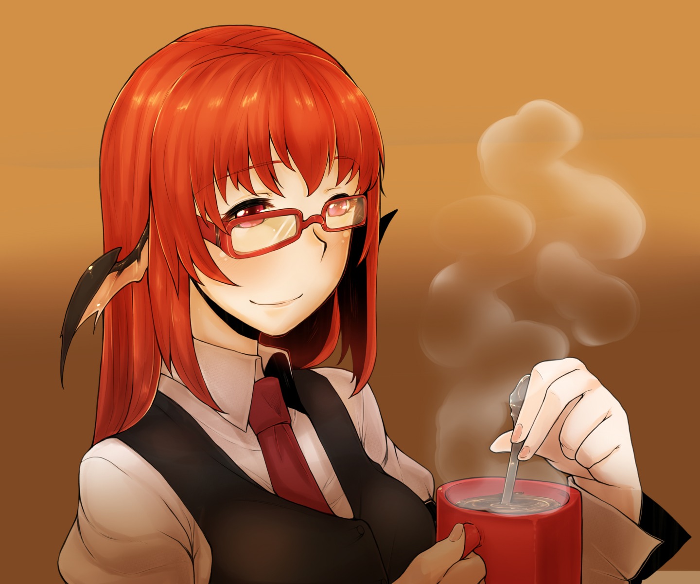 bakuya, koakuma, megane, touhou