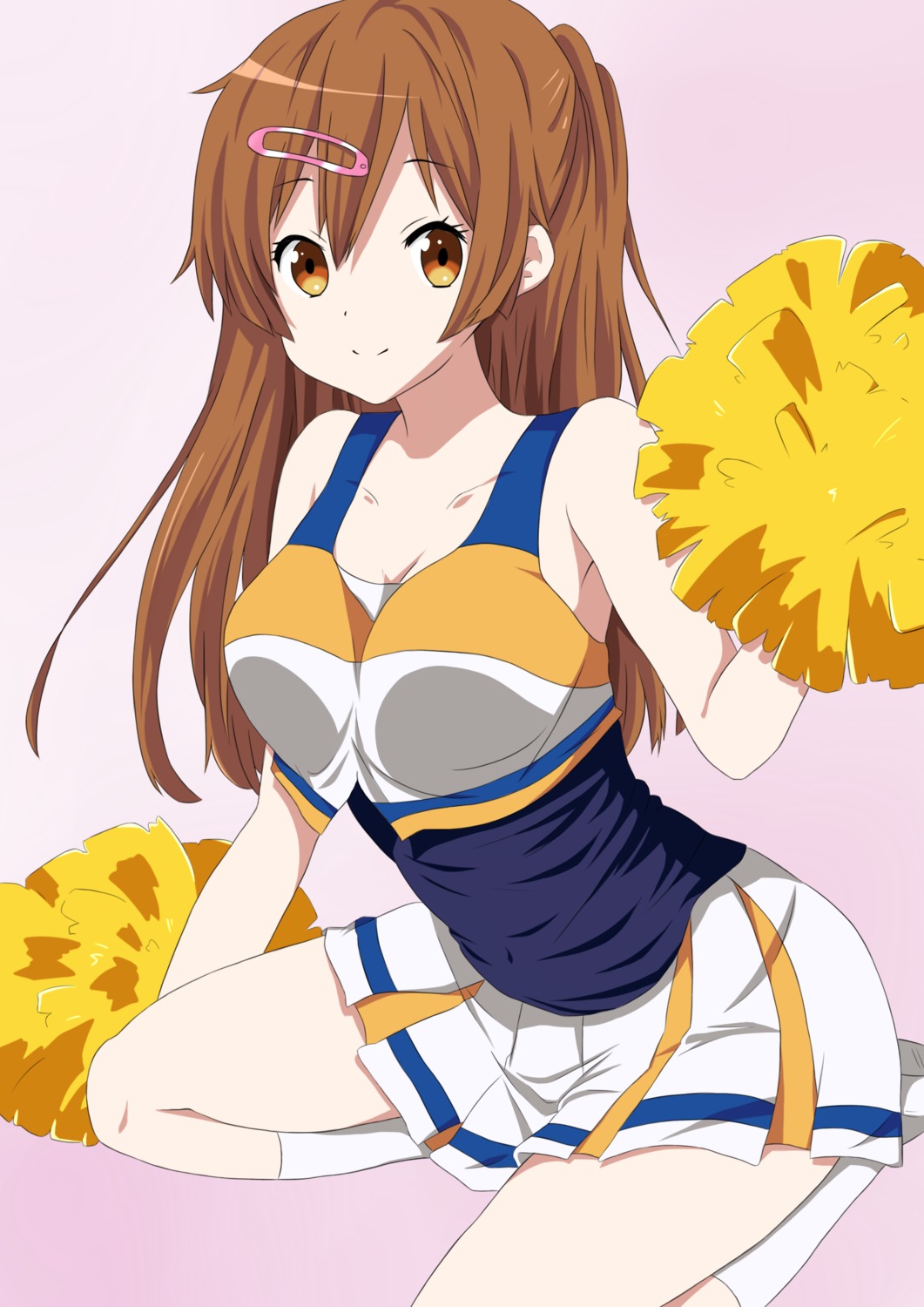 cheerleader, chuunibyou_demo_koi_ga_shitai!, nibutani_shinka, touhu, vector_trace