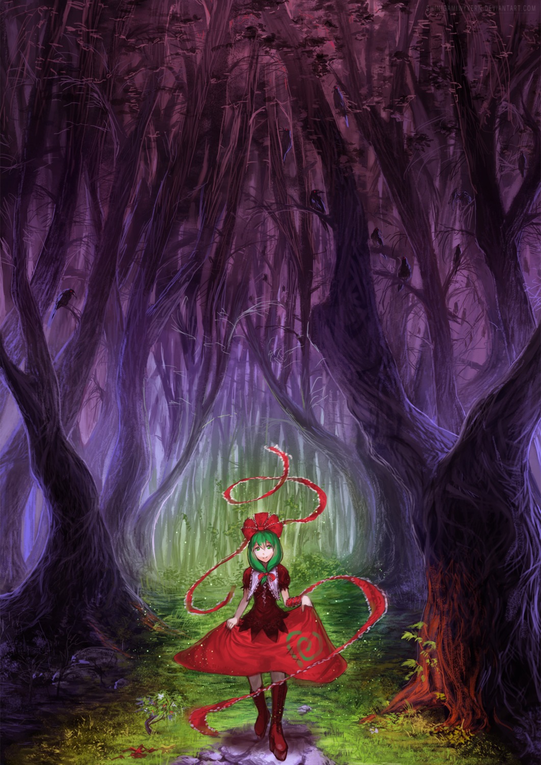 kagiyama_hina, shinigamiwyvern, touhou