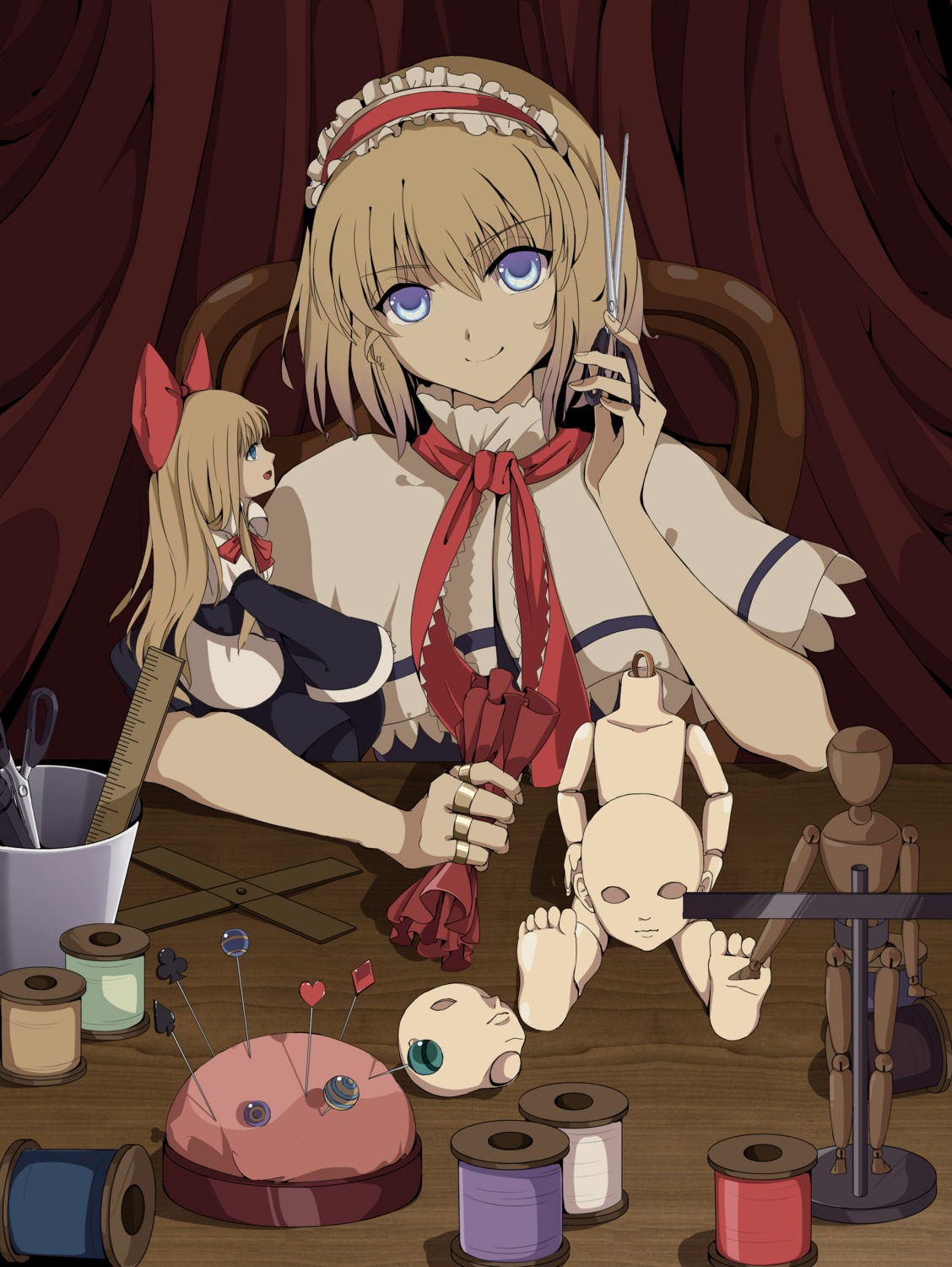 alice_margatroid, pandako, shanghai_doll, touhou