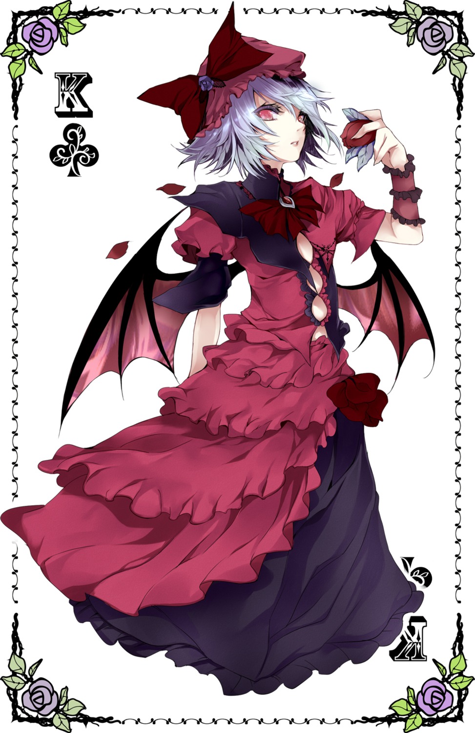 atoshi, dress, remilia_scarlet, touhou, wings