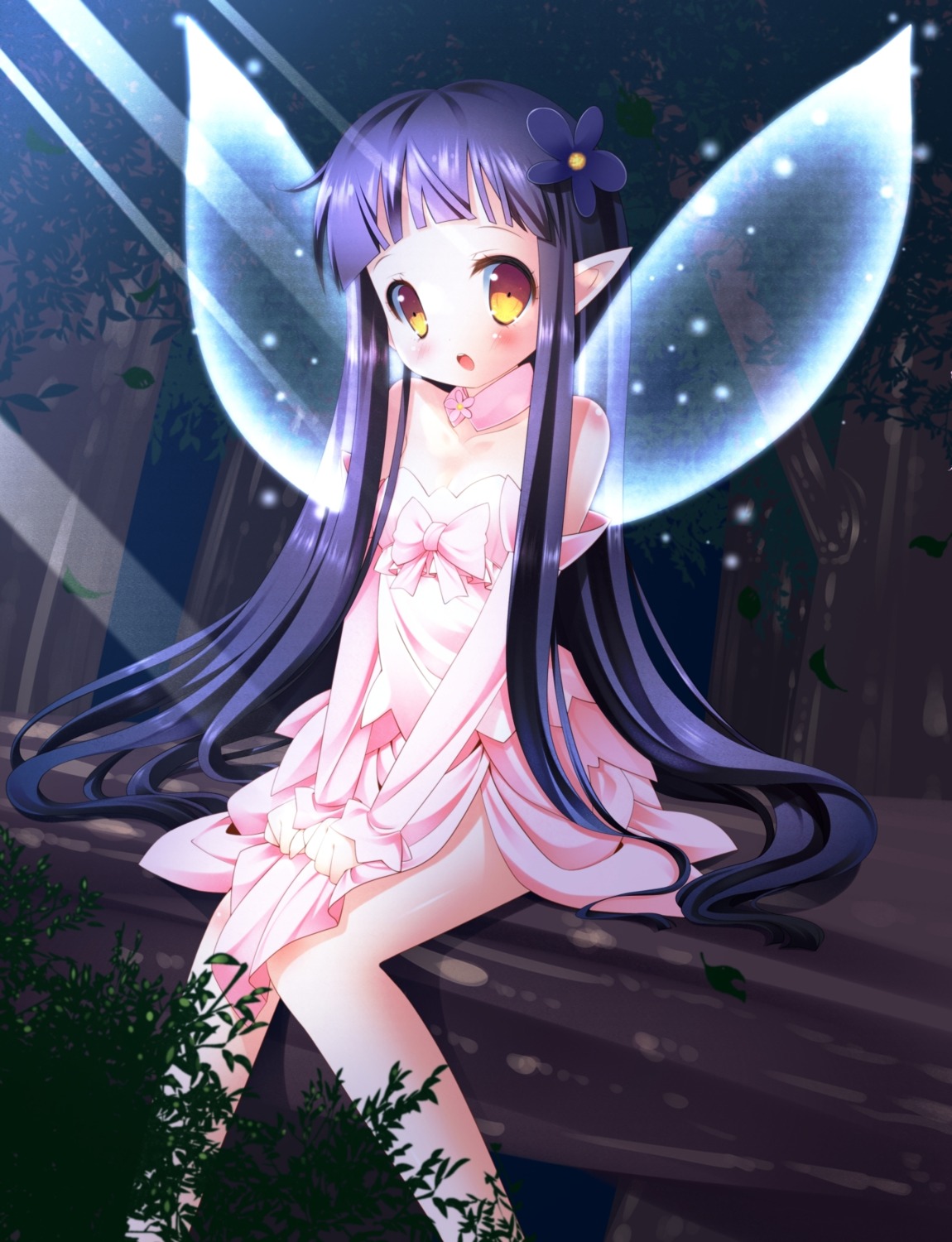 alfheim_online, elf, fairy, pointy_ears, sefa, sword_art_online, wings, yui_(sword_art_online)