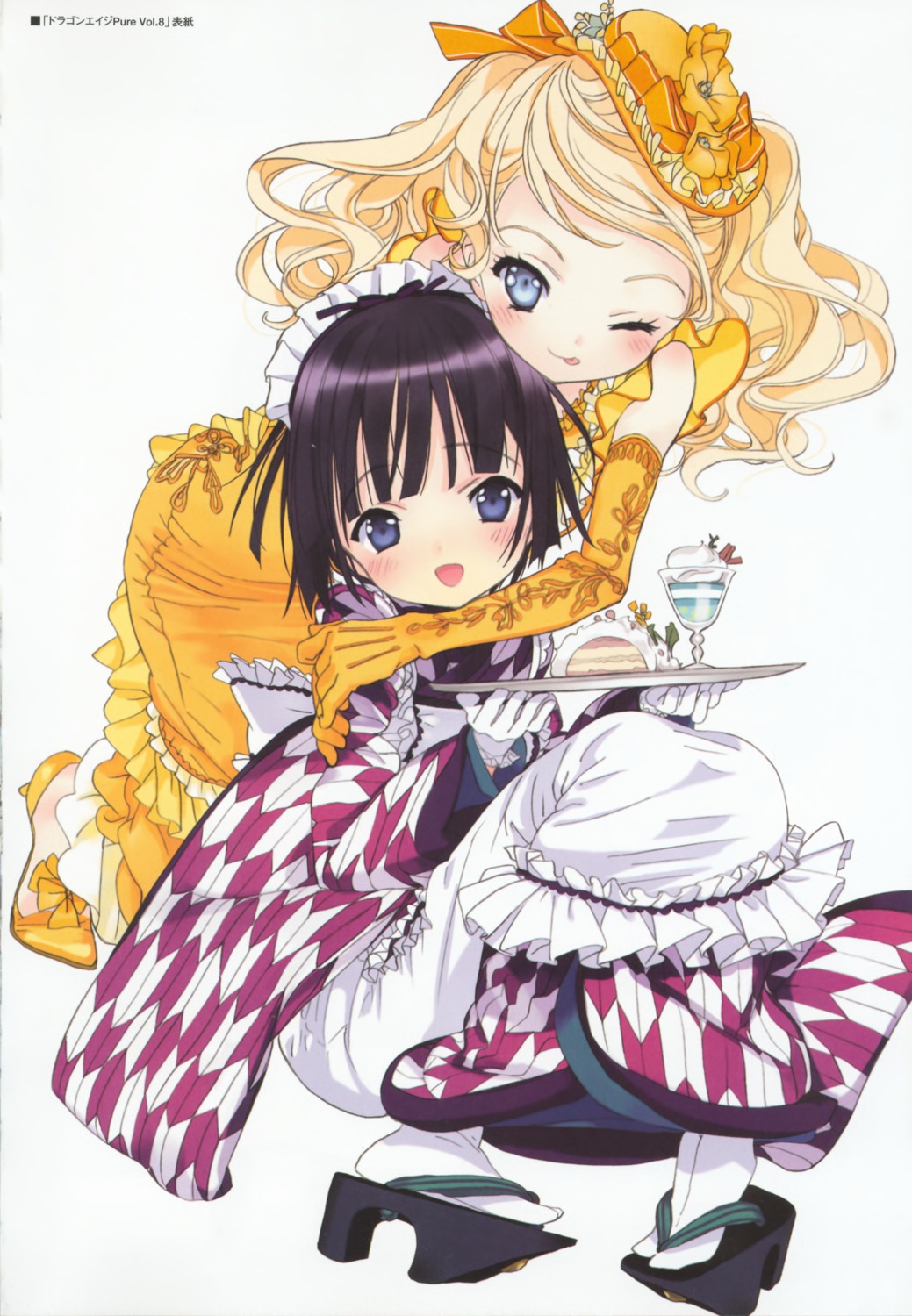 alice_blanche, ikoku_meiro_no_croisee, kimono, lolita_fashion, takeda_hinata, yune