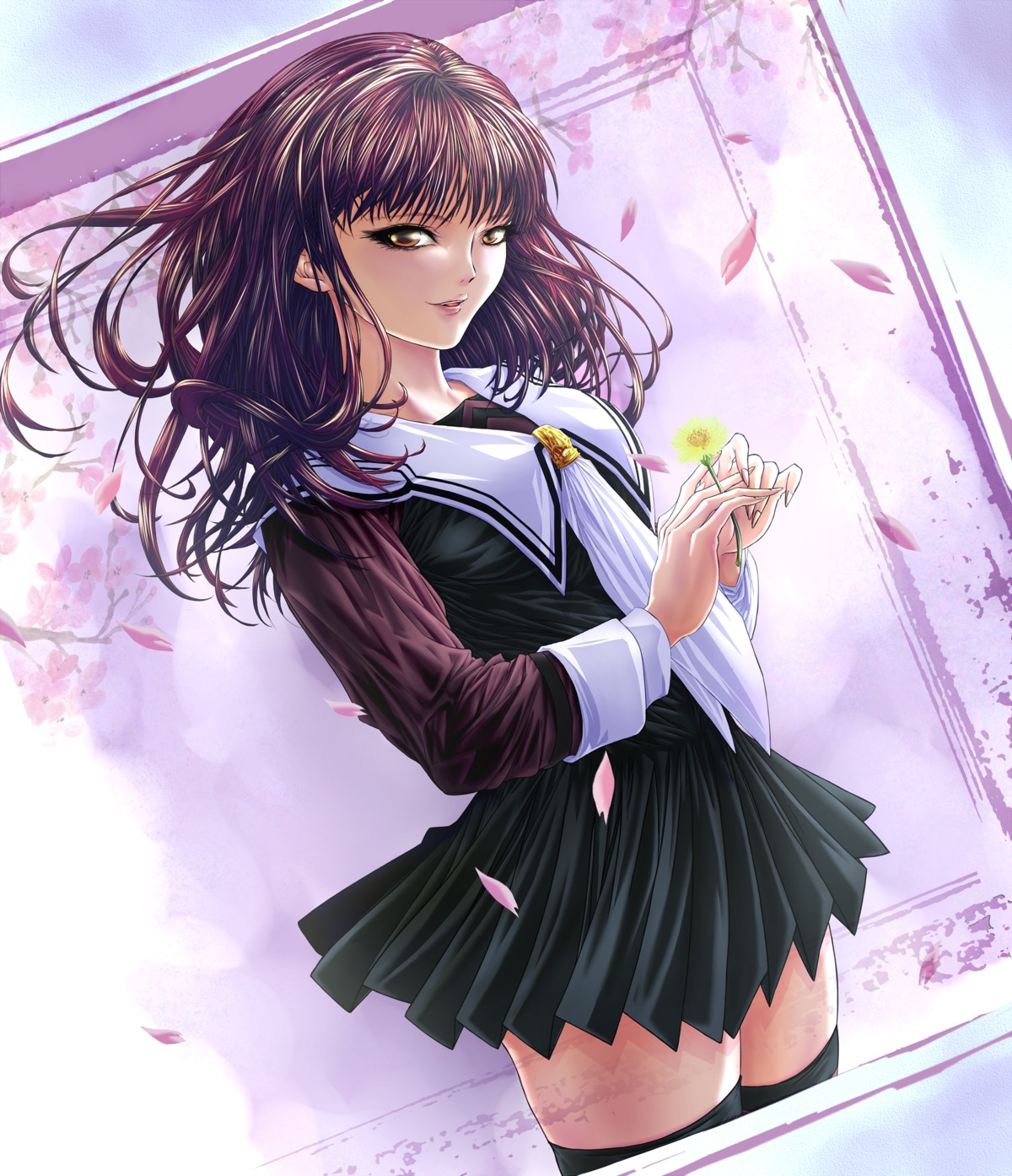 auge, i"s, seifuku, thighhighs, yoshizuki_iori