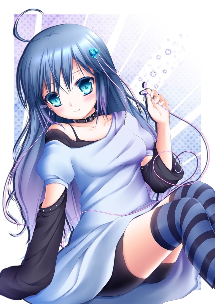 bike_shorts, shitou, thighhighs