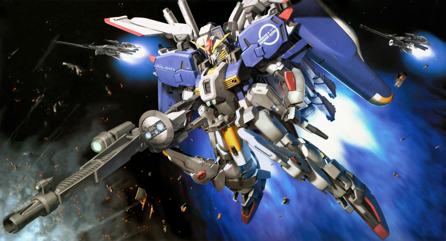 gundam, gundam_sentinel, mecha, msz-006c1_zeta_plus