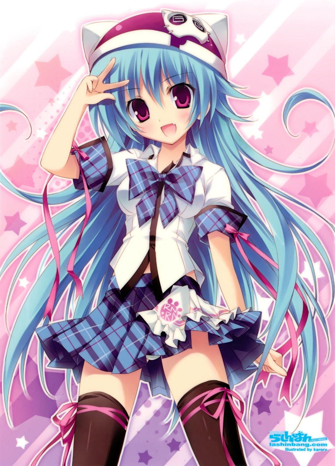 karory, lashinbang, pantsu, ranran, seifuku, thighhighs
