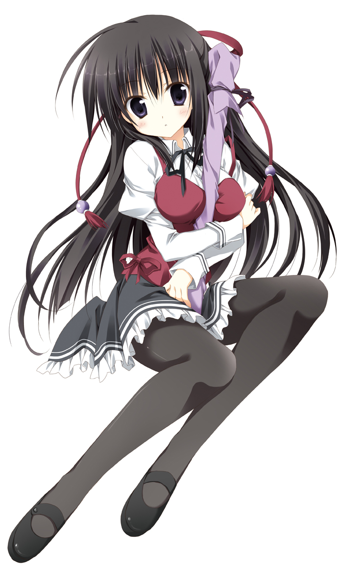 gogyou_hijiri, korie_riko, pantyhose, seifuku, sword, tsuki_tsuki!